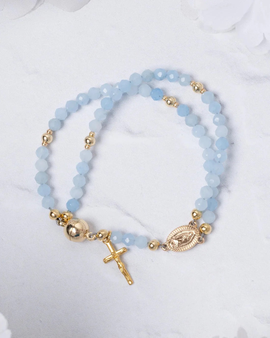 ✝️Handcrafted rosary bracelets📿