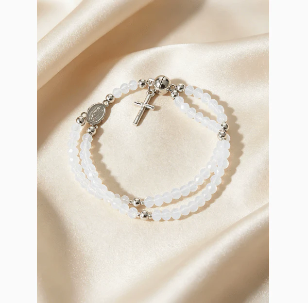 ✝️Handcrafted rosary bracelets📿