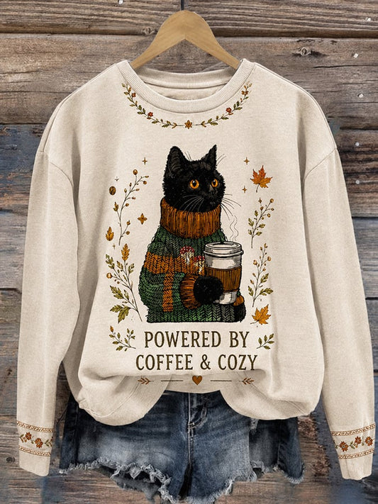 Women's Casual Autumn Printed Sweatshirt