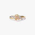 We Will Get Through Cancer Together Ribbon Ring For Women