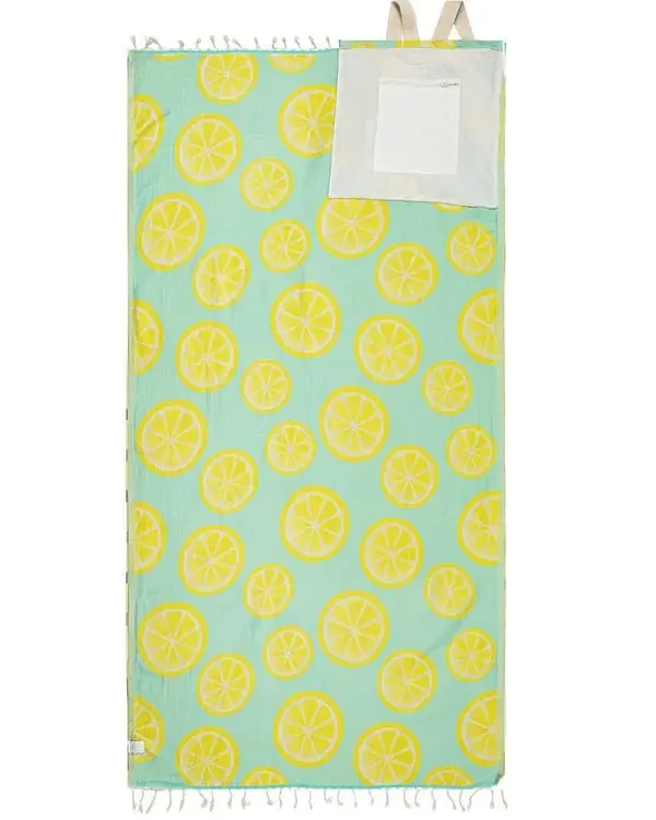 ⏰🏖️2-in-1 Convertible Towel & Backpack with Inner Zip Pocket & Sand-Repelling Fabric