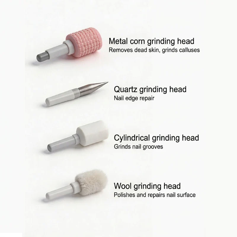 💅 Professional Electric Nail Polisher – 99-Speed Nail File & Buffer with Multiple Heads