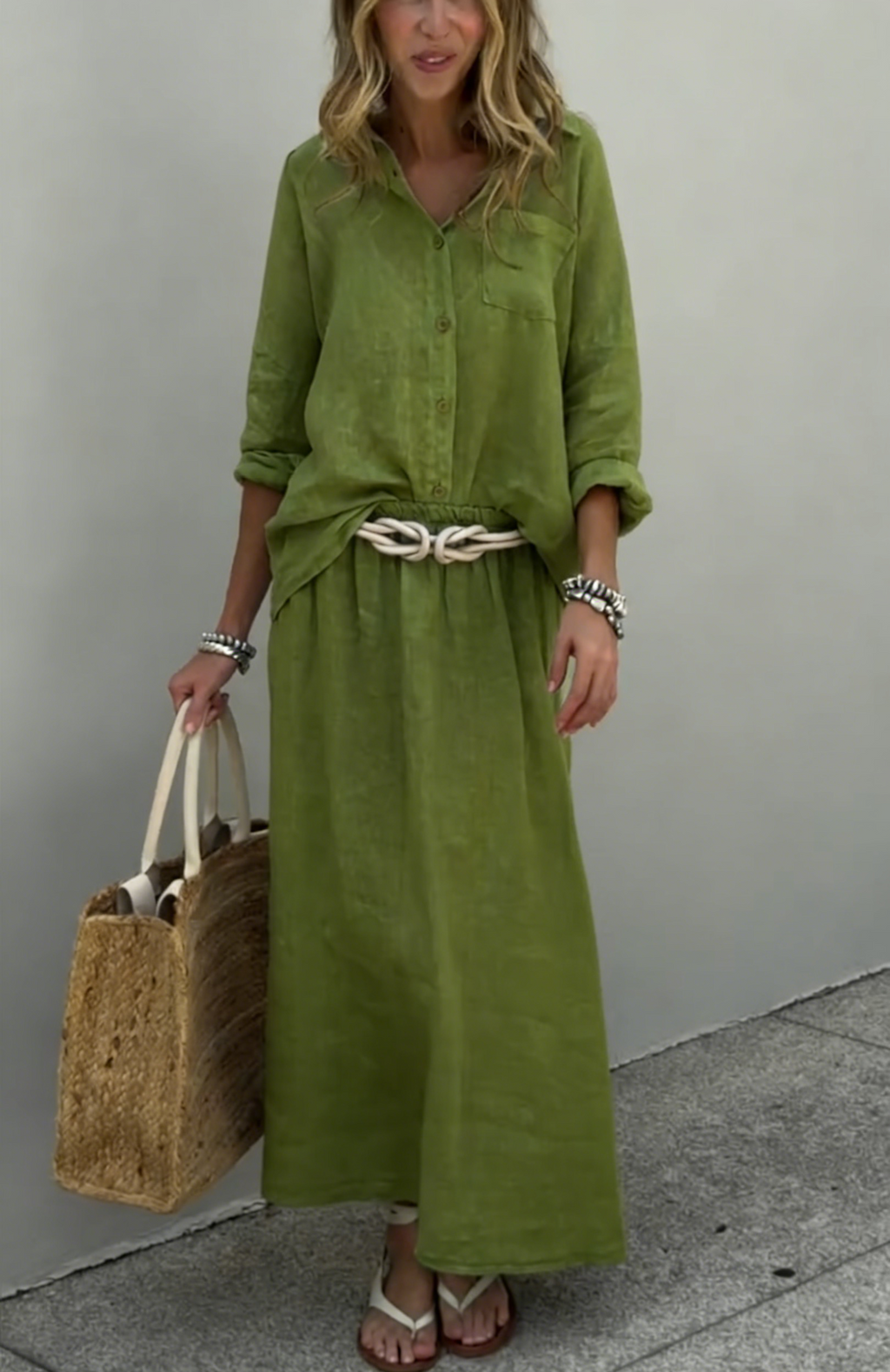 🌼 Effortless Linen Co-ord Set