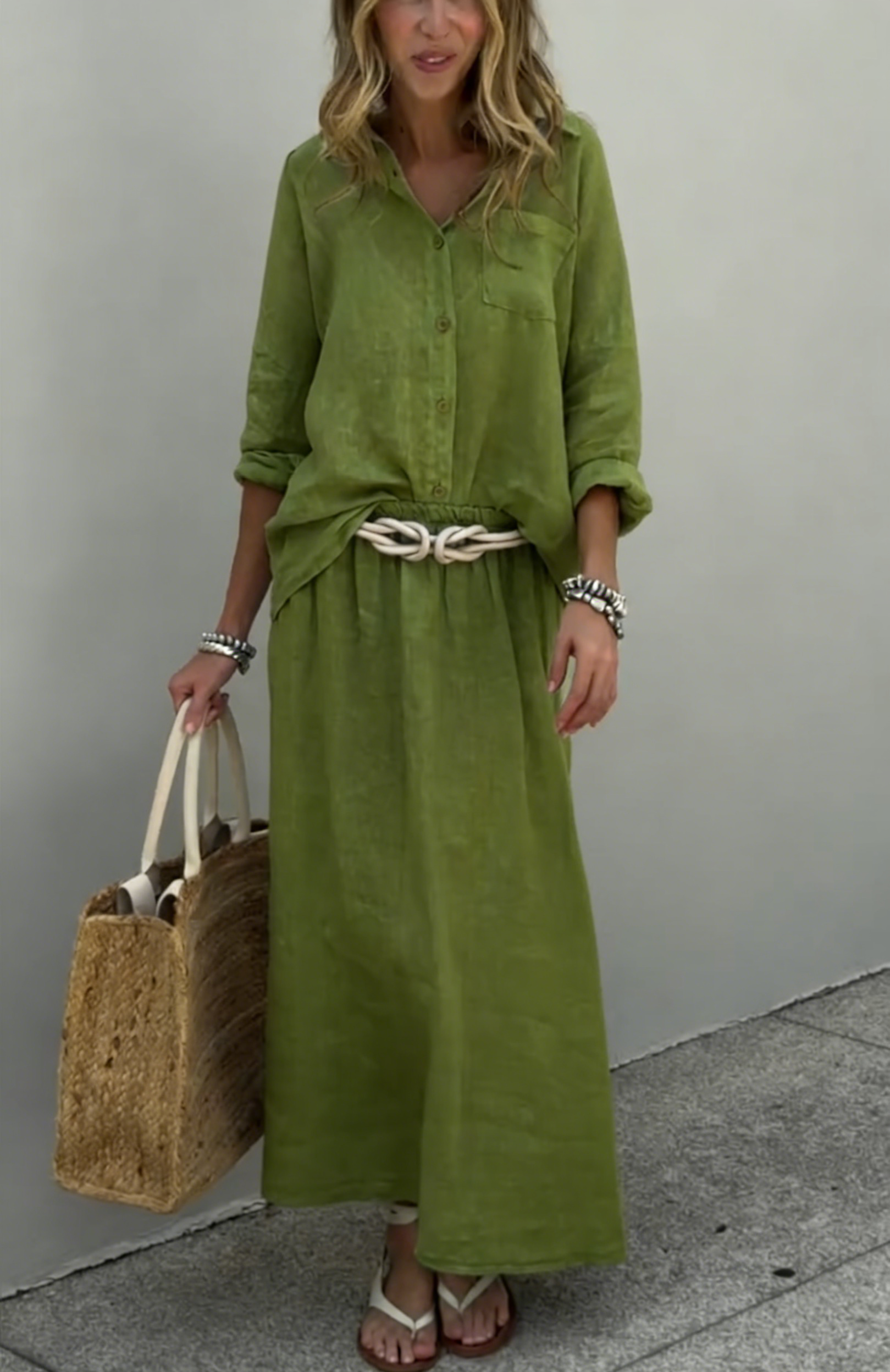 🌼 Effortless Linen Co-ord Set