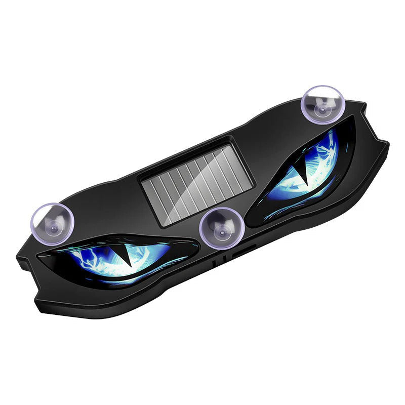 🎉 2026 Sale — Over 20,000 Sold! 🚗 Solar LED Car Warning Light – Devil Eye Design 🔥