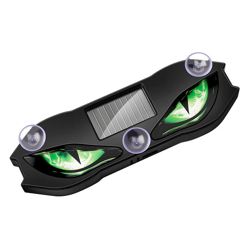 🎉 2026 Sale — Over 20,000 Sold! 🚗 Solar LED Car Warning Light – Devil Eye Design 🔥
