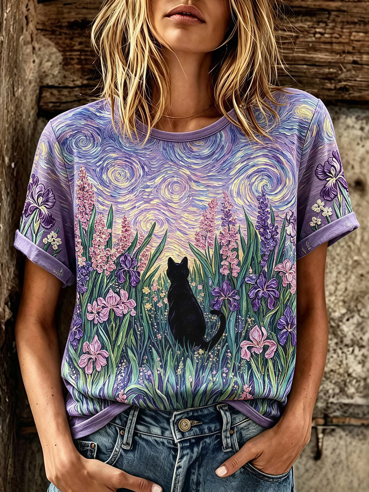 Women's Alzheimer's Awareness Graphic Print T-Shirt