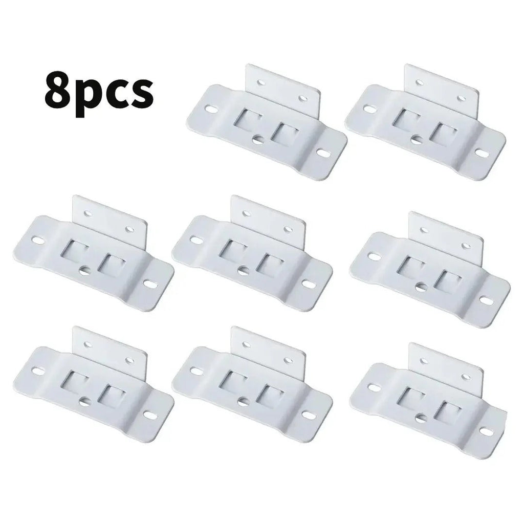 Heavy-Duty Stainless Steel Corner Brackets – Quick Fitting L Shape Furniture Joint Braces with Screws