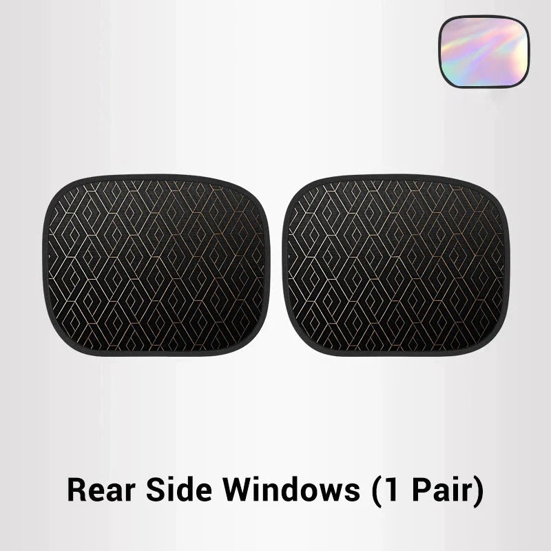 Universal Car Side Window Sun Shades – Drive Cooler, Block UV & Reduce Glare
