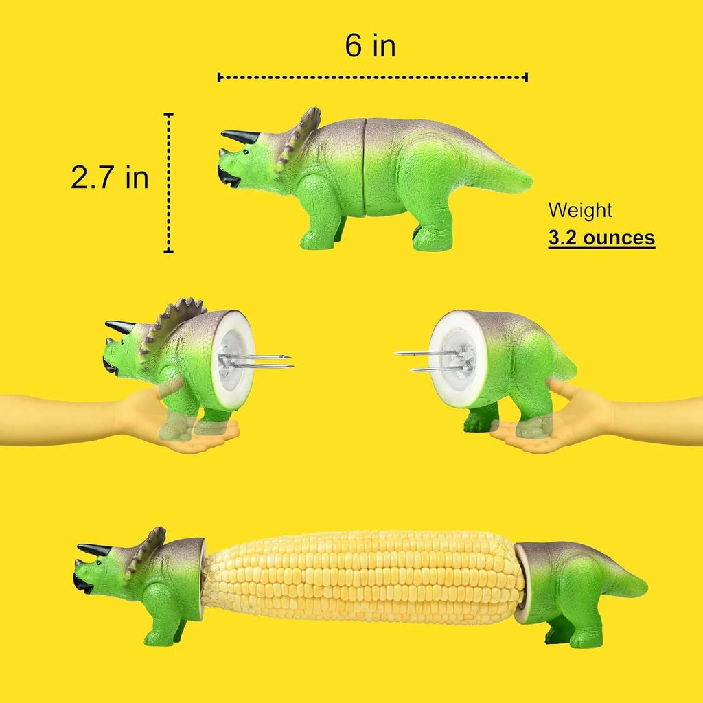 🦖 Dinosaur Corn Holders 🌽 Make Corn Time More Fun for Kids & Families