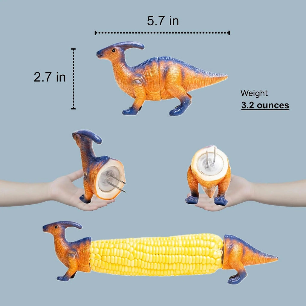 🦖 Dinosaur Corn Holders 🌽 Make Corn Time More Fun for Kids & Families