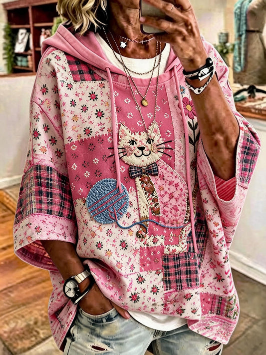 Women's Casual Print Hoodie