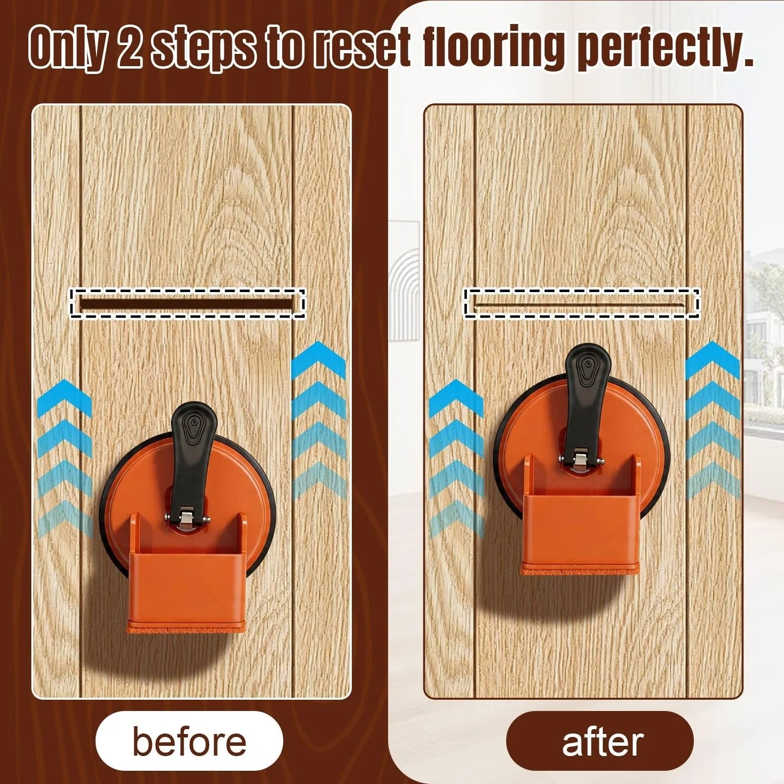 Heavy-Duty Floor Gap Fixer Tool – Repair Loose Floor Planks in Seconds