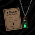 👻 Adopt a Ghost Necklace – Glow in the Dark Halloween Ghost Pendant