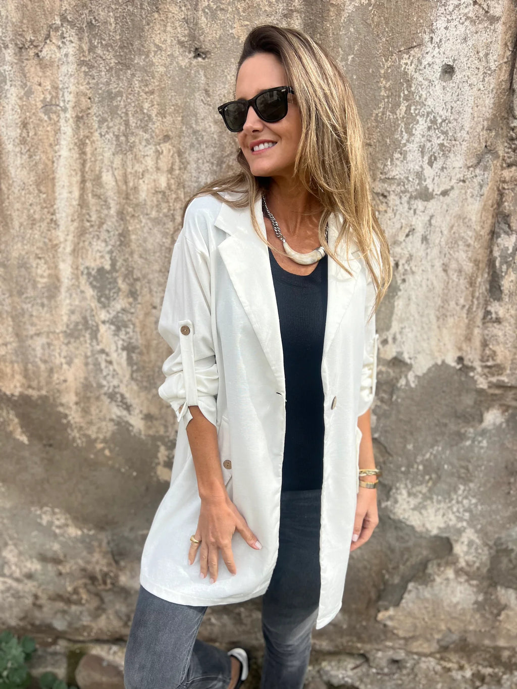 CLEARANCE SALE🔥Essential Linen Blazer