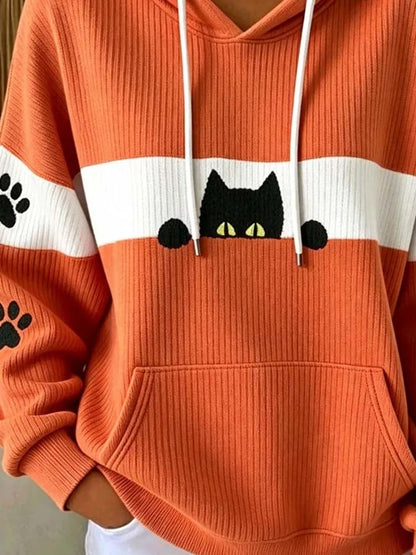 Women'S Casual Printed Sweatshirt