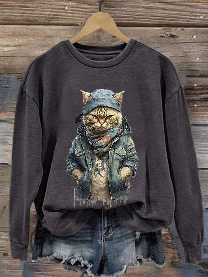 Animal Print Women'S Casual Long Sleeves