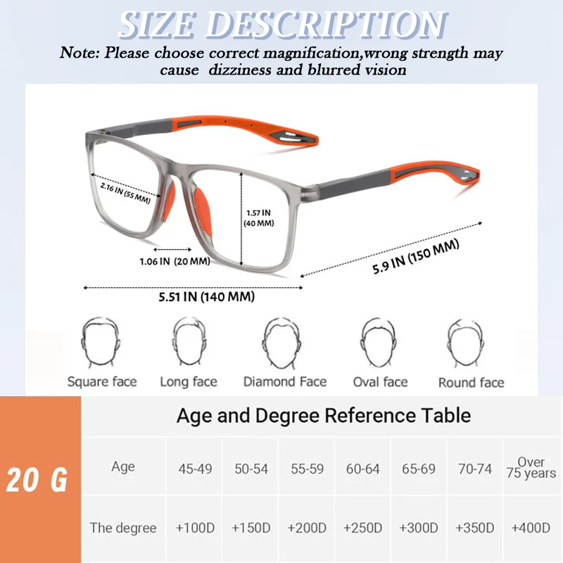 👓Progressive Multifocal Glasses
