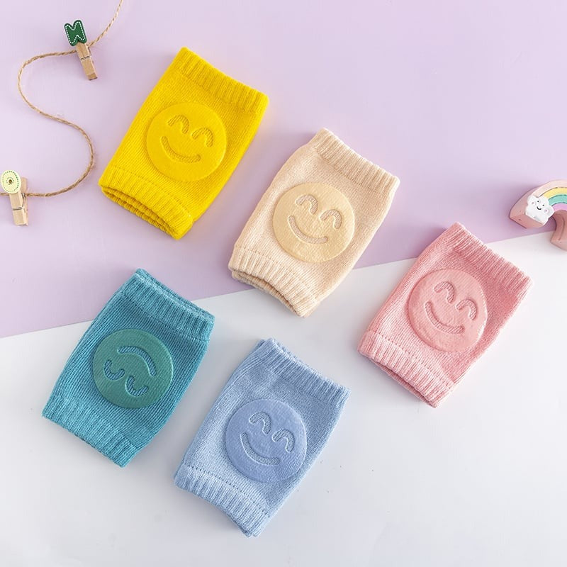 🌈 5-Pair Baby Crawling Knee Pads