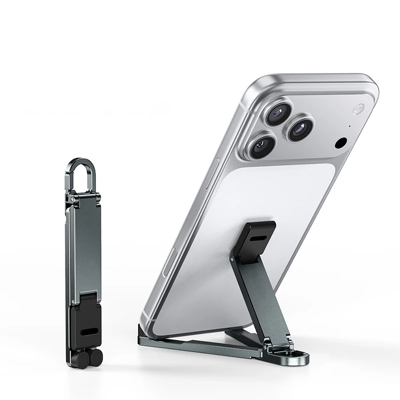 🔥 Mini Aluminum Phone Stand Keychain