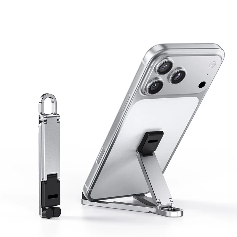 🔥 Mini Aluminum Phone Stand Keychain