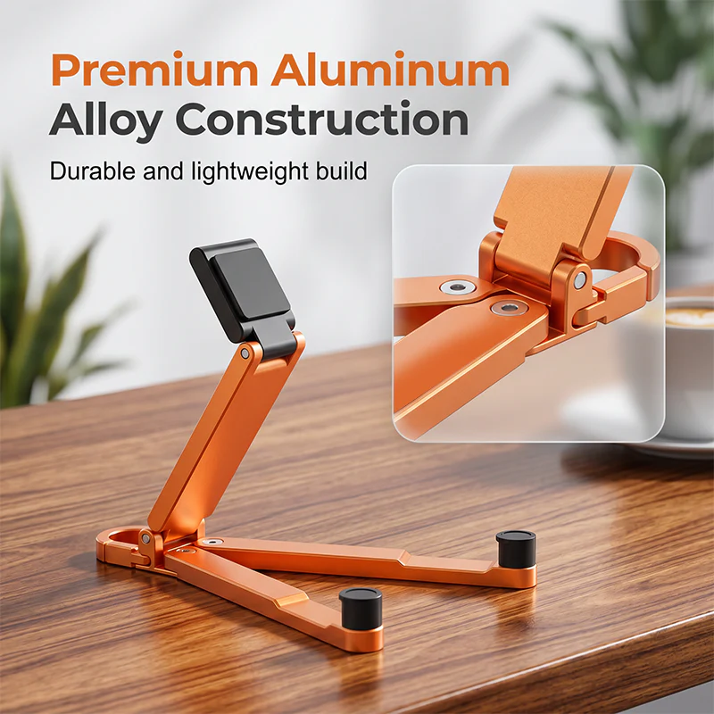 🔥 Mini Aluminum Phone Stand Keychain