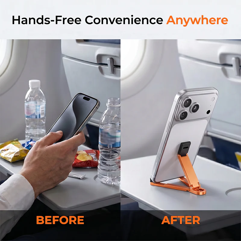 🔥 Mini Aluminum Phone Stand Keychain
