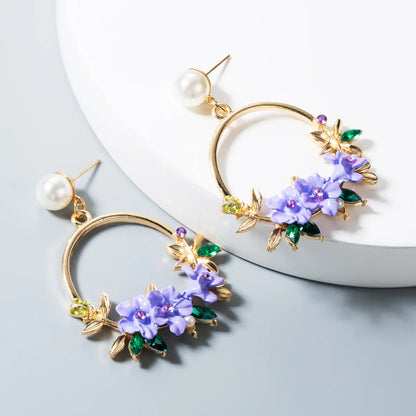 Sweet Soft Ceramic Pearl Earrings