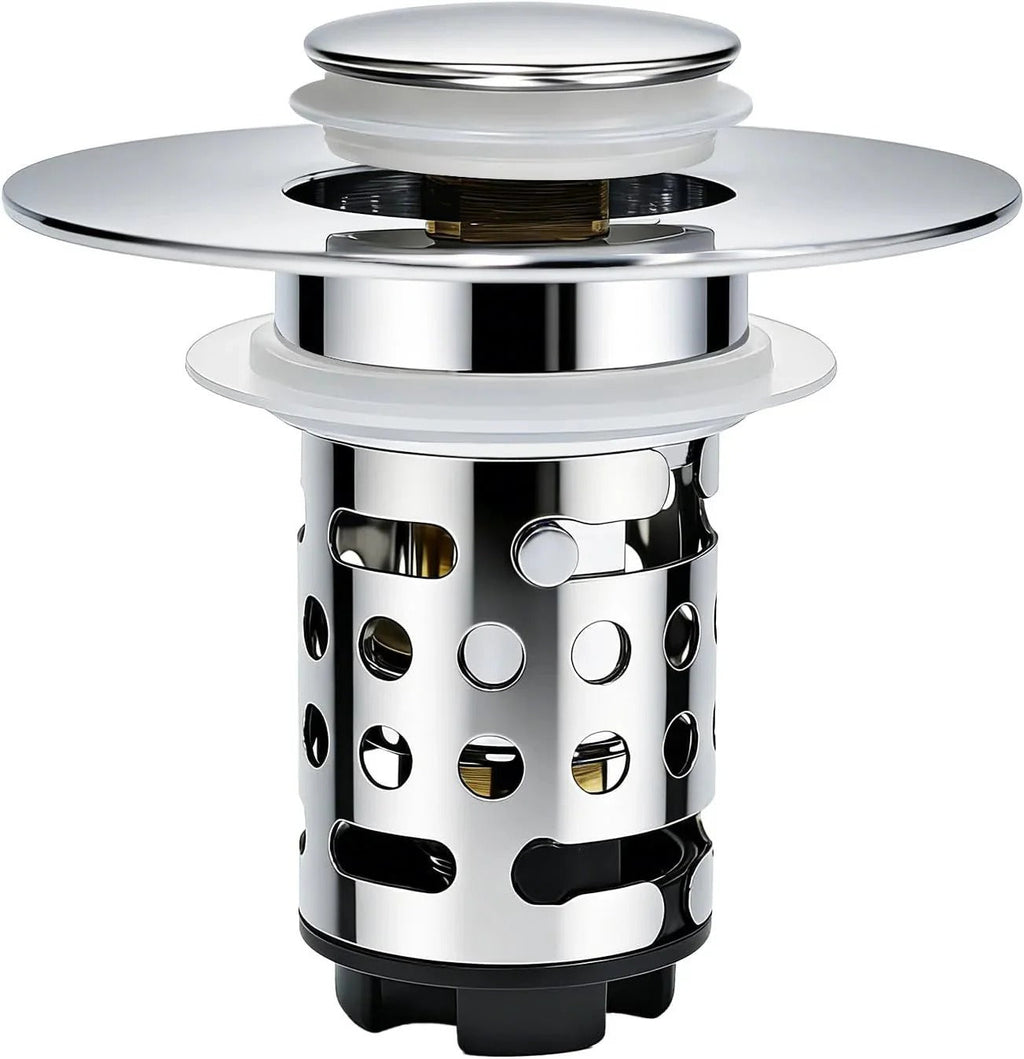 🔥 Upgraded 3-in-1 Drain Strainer That Stops Sink Clogs