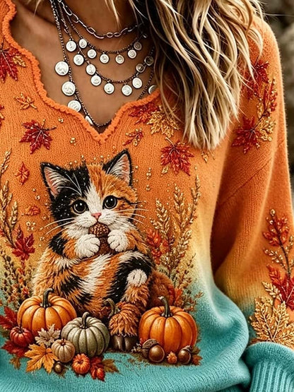 Women'S Casual Printed Top