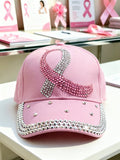 Cancer Pink Awareness Baseball Cap