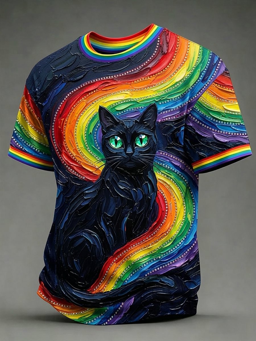 Men's Pride Month Graphic Short-Sleeve T-Shirt