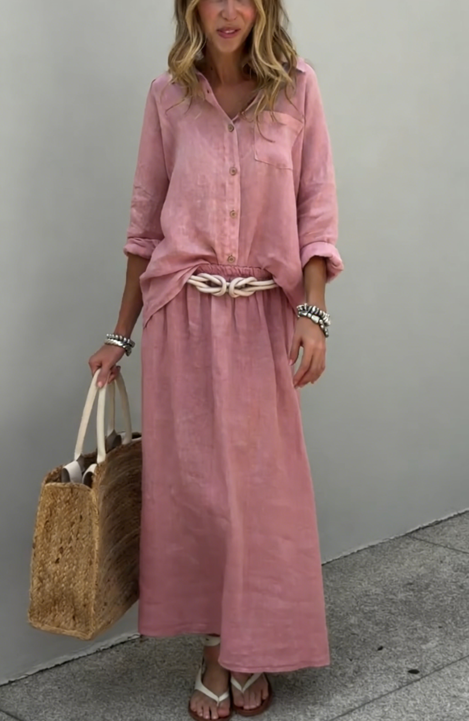 🌼 Effortless Linen Co-ord Set