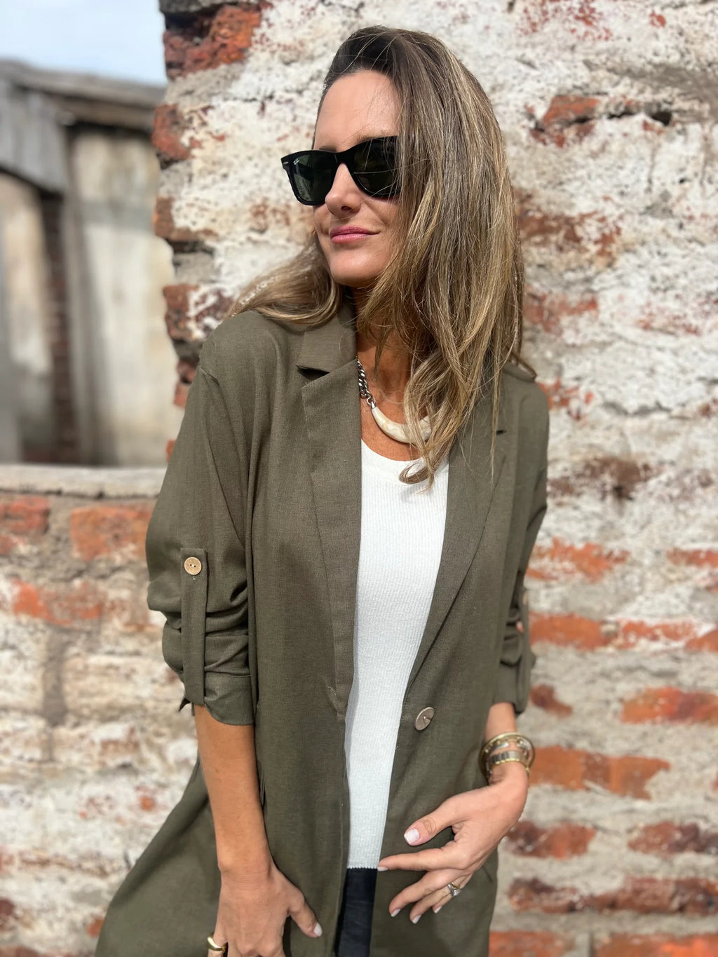 CLEARANCE SALE🔥Essential Linen Blazer