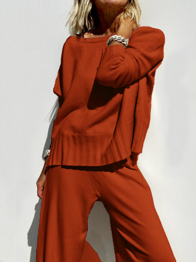 ⏰ LAST DAY SAVE 50% 💥2025 Hot Sale Soft Cashmere Casual Sweater Suit
