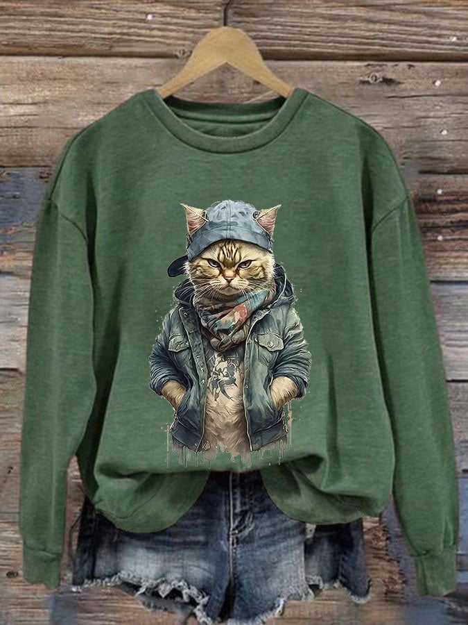 Animal Print Women'S Casual Long Sleeves