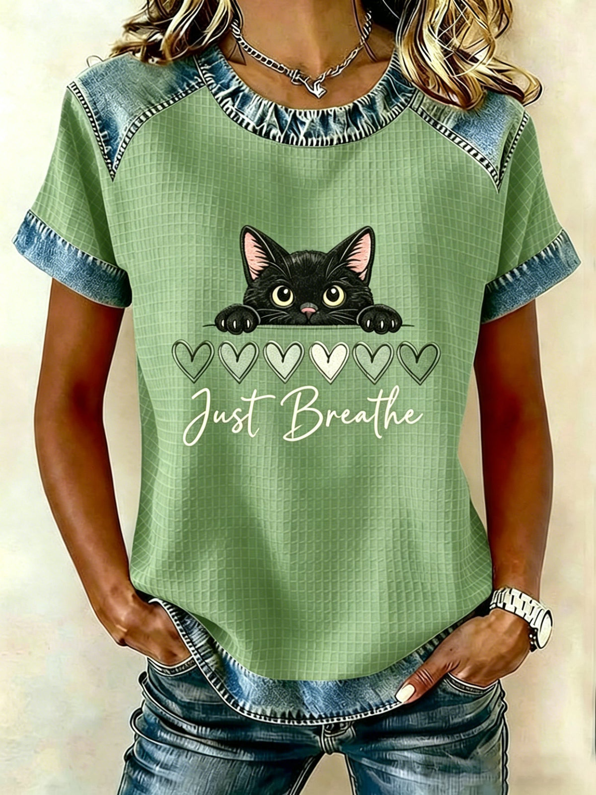 Women's Just Breathe T-shirt