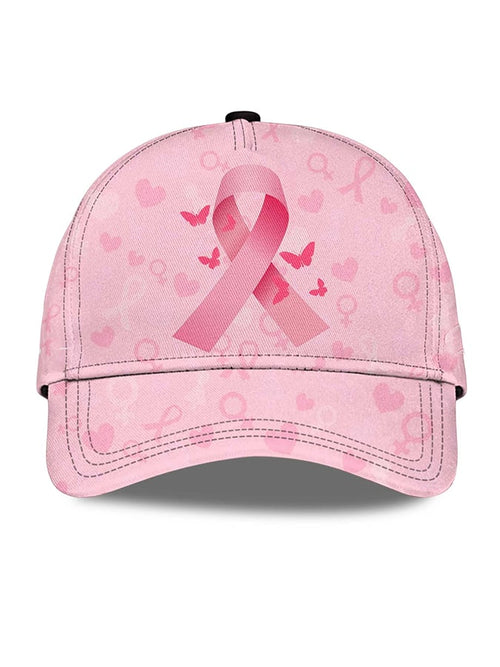 Cancer Pink Awareness Baseball Cap