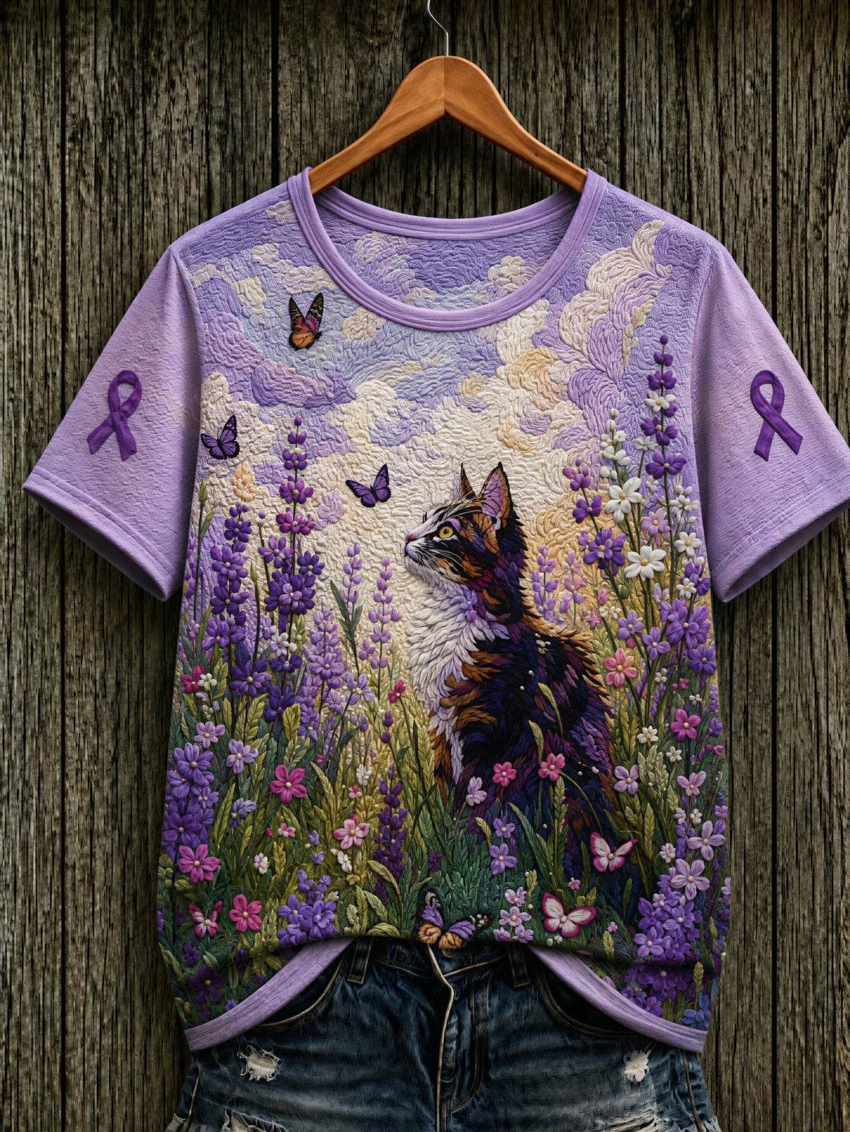 Women's Alzheimer's Awareness Graphic Print T-Shirt