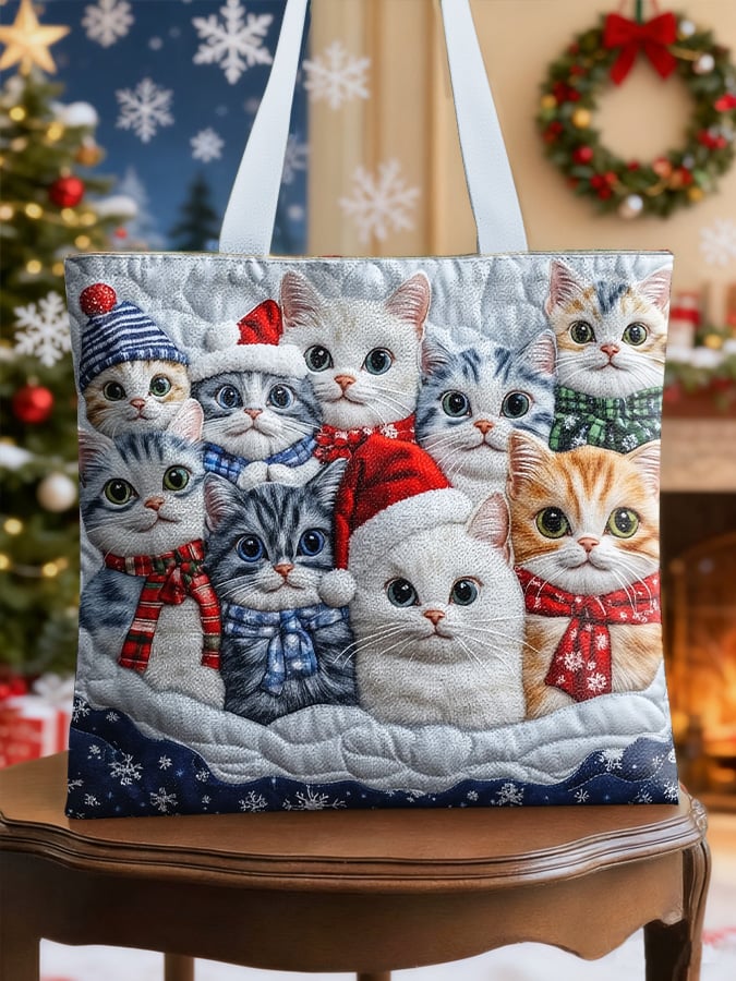 Women's Casual Christmas Print Handbag