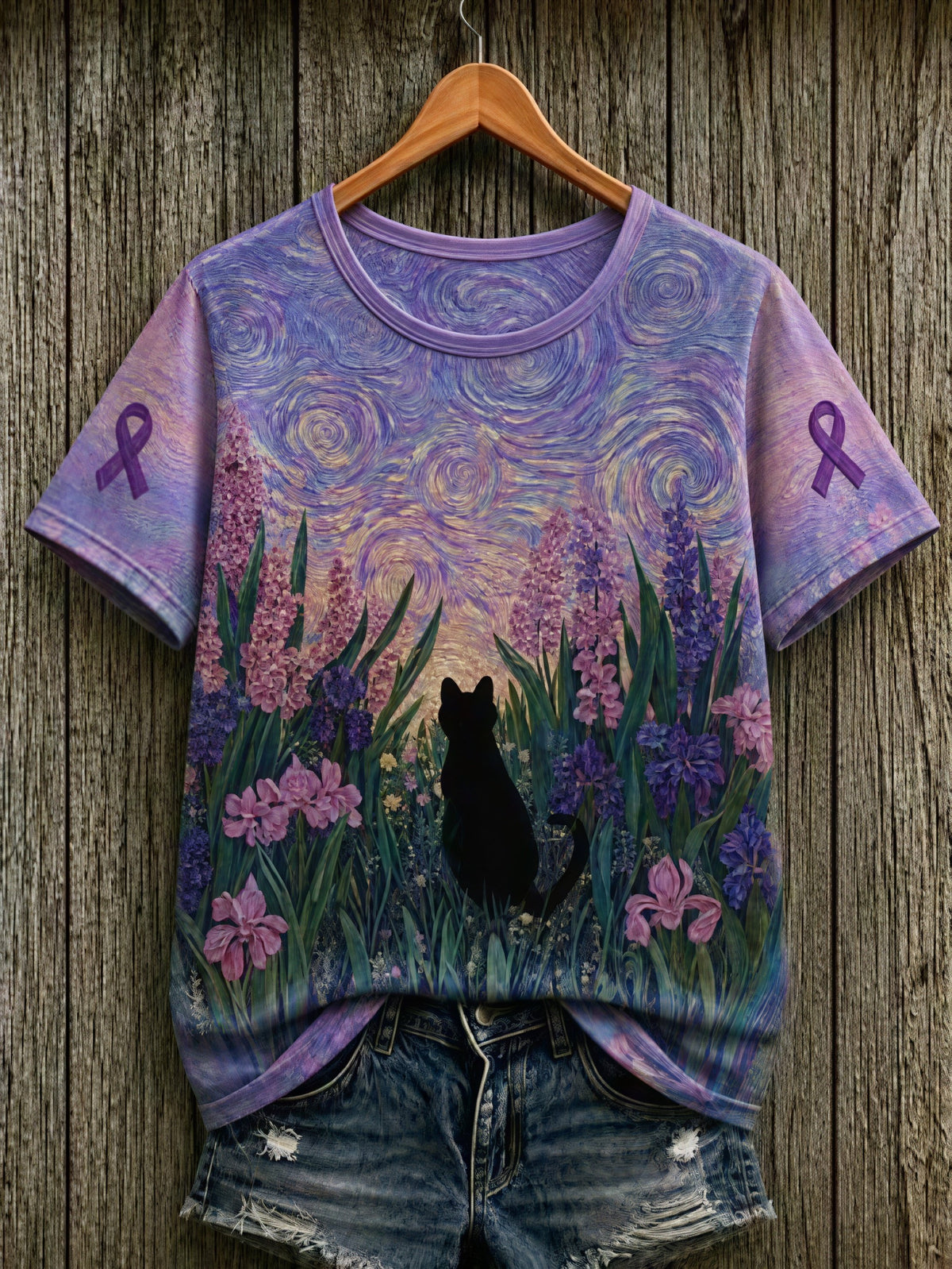 Women's Alzheimer's Awareness Graphic Print T-Shirt