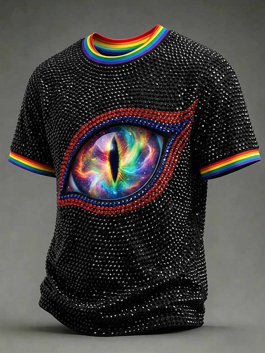 Men's Pride Month Graphic Short-Sleeve T-Shirt