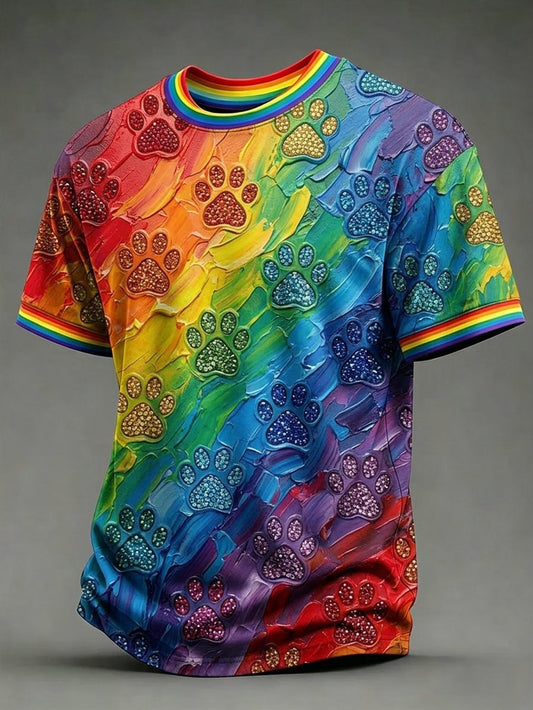 Men's Pride Month Graphic Short-Sleeve T-Shirt