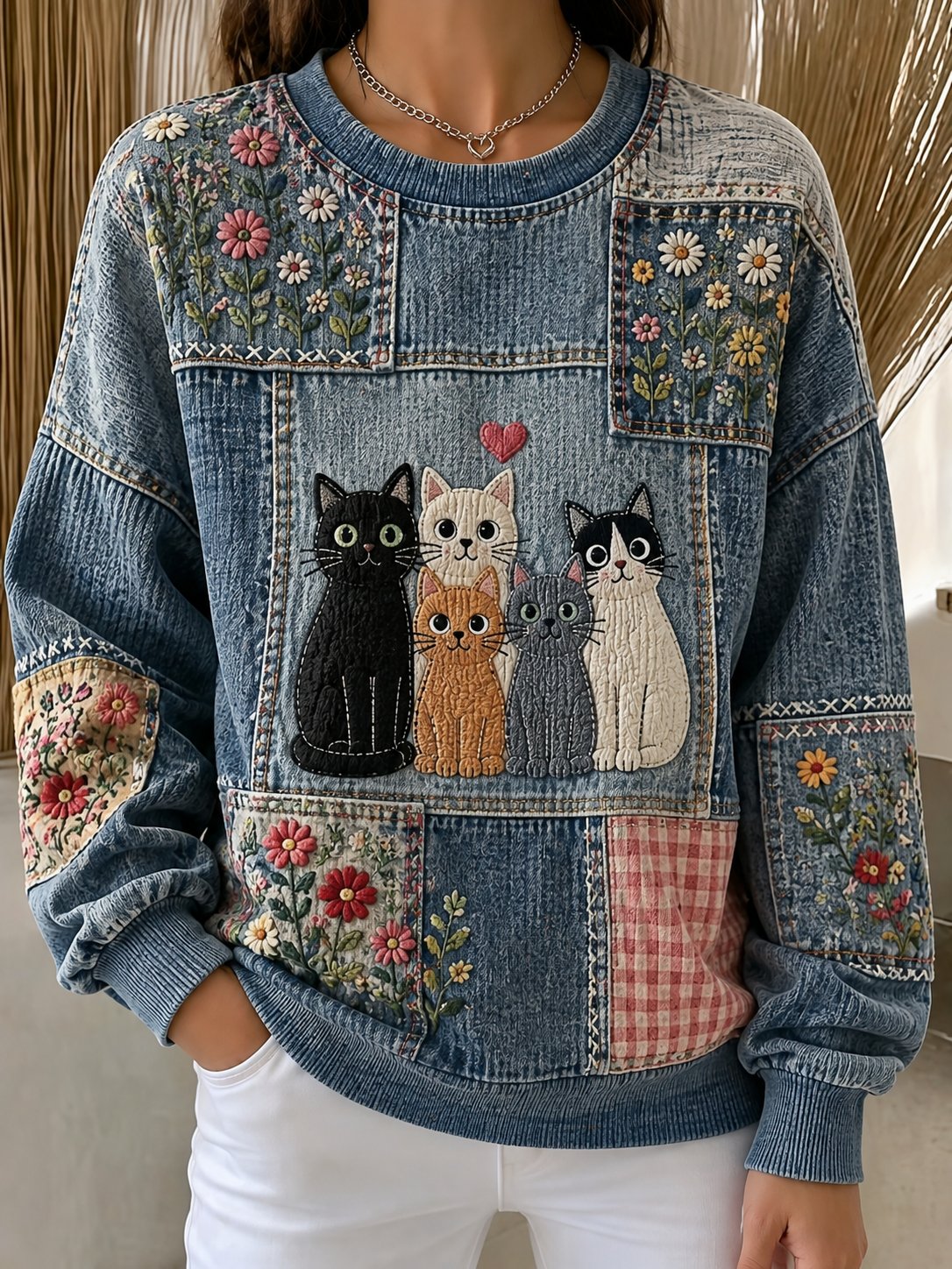 Women's Animal Casual Print Sweatshirt