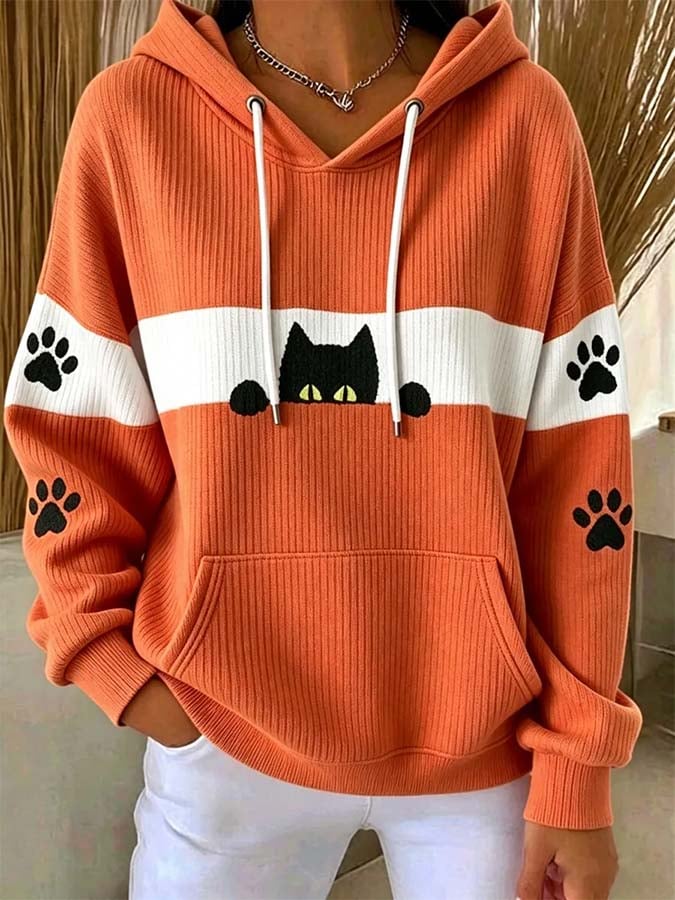 Women'S Casual Printed Sweatshirt