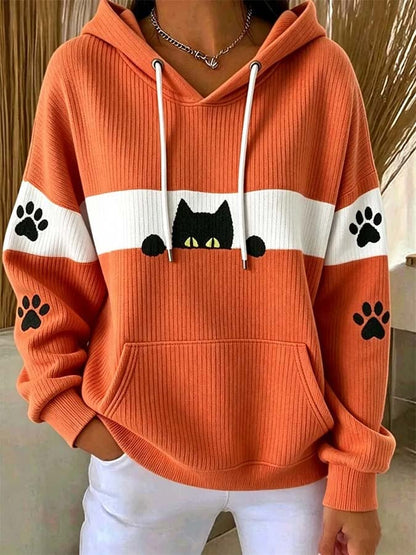 Women'S Casual Printed Sweatshirt