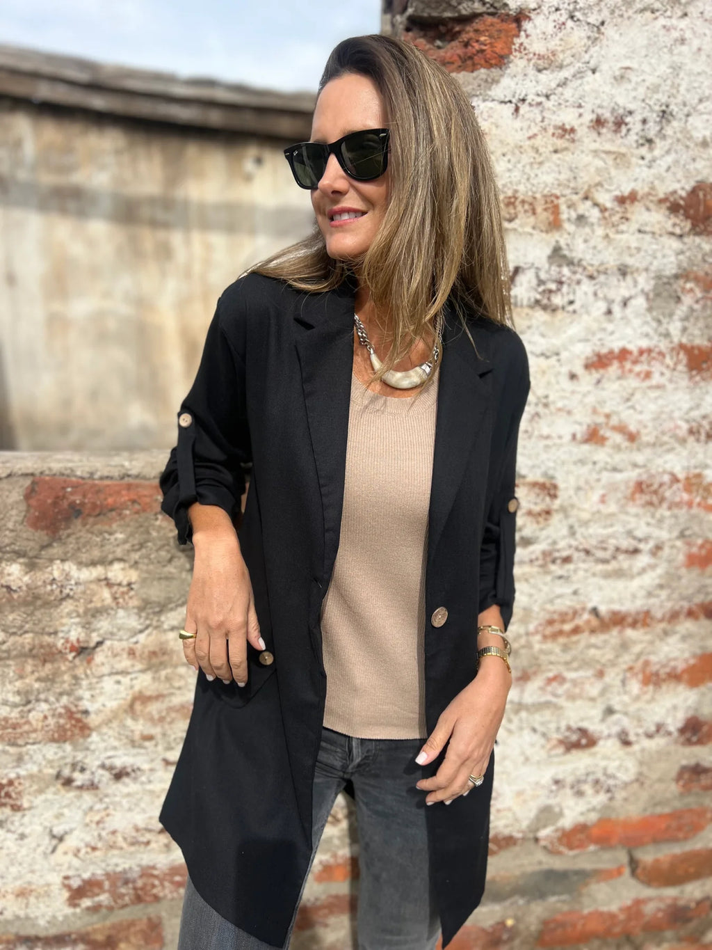 CLEARANCE SALE🔥Essential Linen Blazer