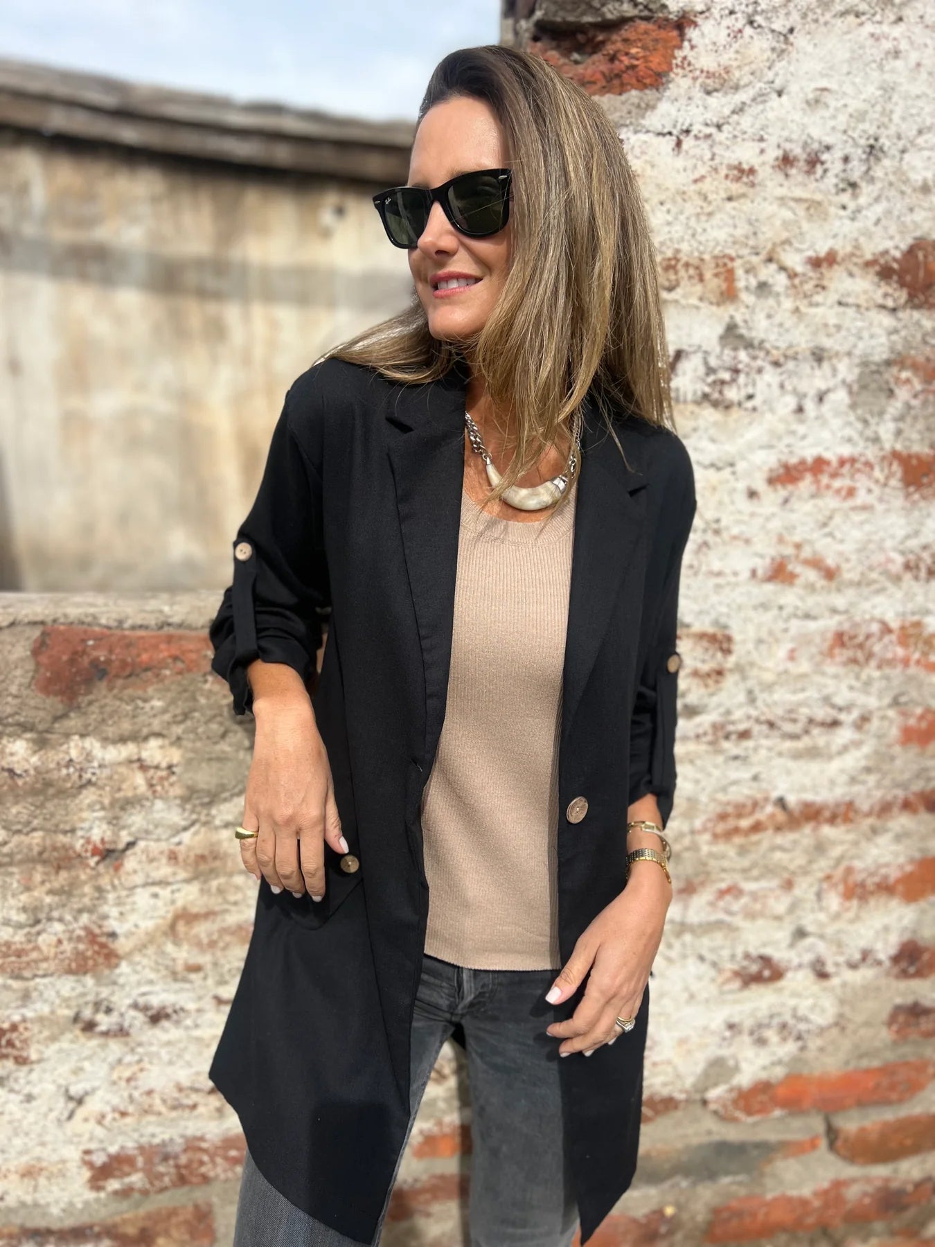 CLEARANCE SALE🔥Essential Linen Blazer