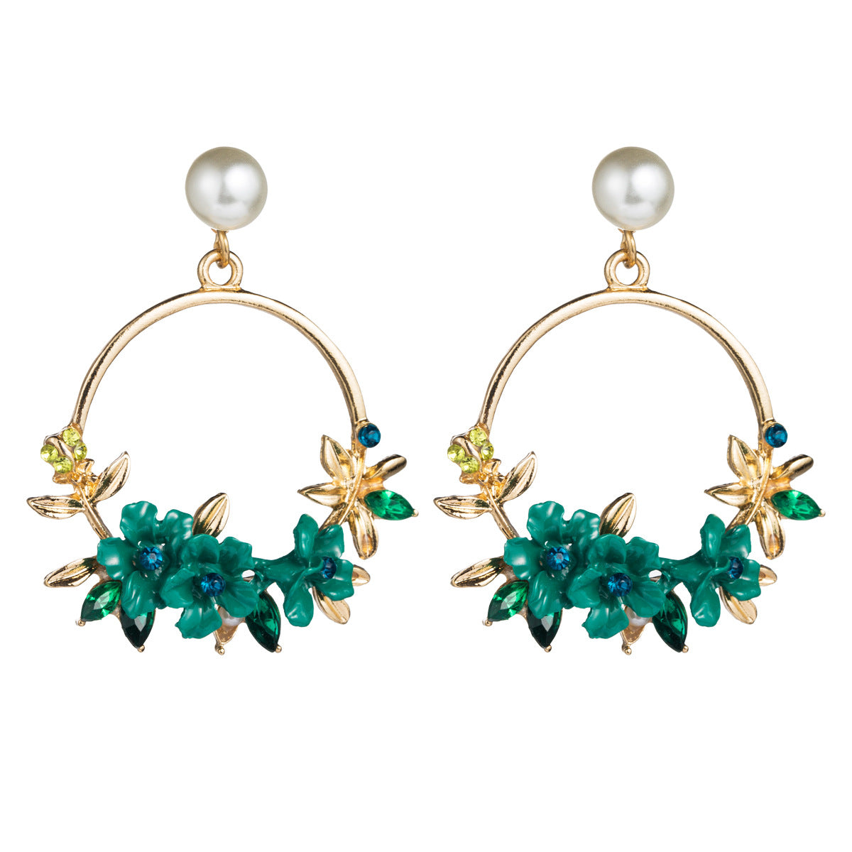 Sweet Soft Ceramic Pearl Earrings