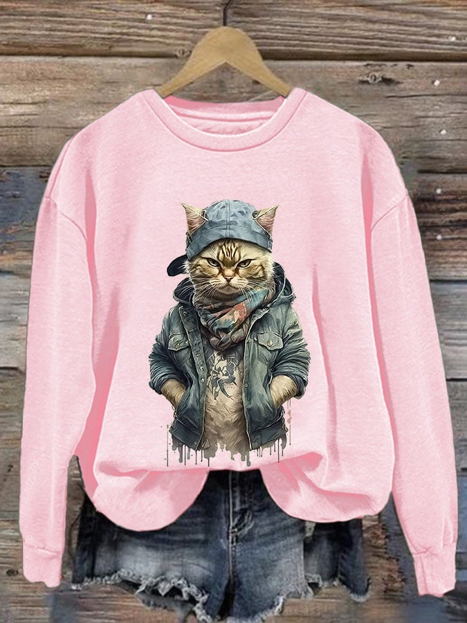 Animal Print Women'S Casual Long Sleeves